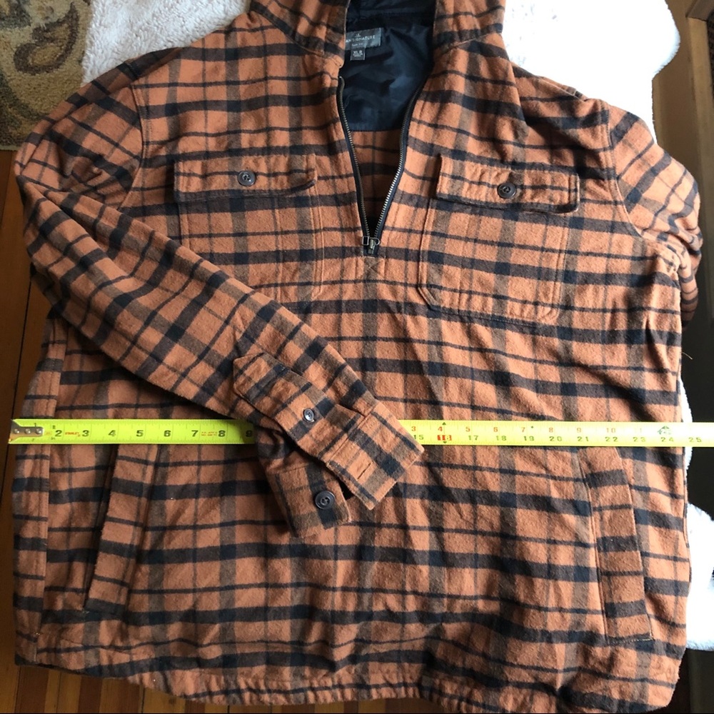 LLBean Signature Plaid Hoodie